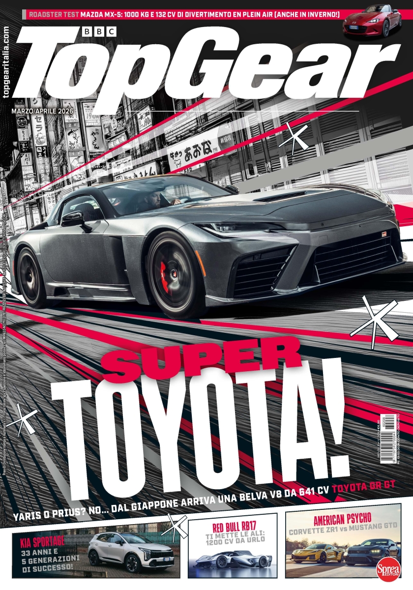Copertina ultimo numero di BBC Top Gear