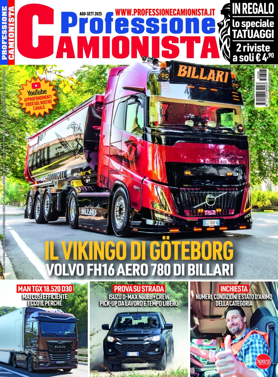 Copertina Professione Camionista